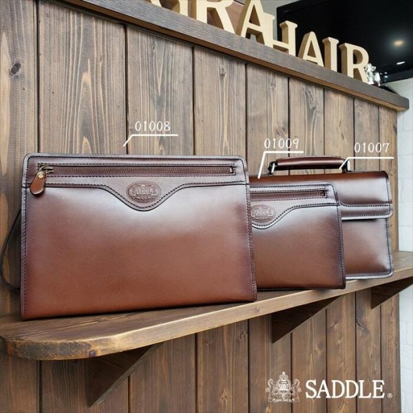 セカンドバッグ本革レザークラッチバッグメンズフォーマルバッグブランドSADDLE01008日本製豊岡製鞄牛革A5アンティーク調シャドー加工チョコ冠婚葬祭旅行外出鞄倶楽部