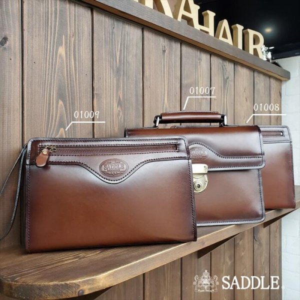 セカンドバッグ本革レザークラッチバッグメンズフォーマルバッグブランドSADDLE01009日本製豊岡製鞄牛革アンティーク調シャドー加工チョコ冠婚葬祭旅行外出鞄倶楽部