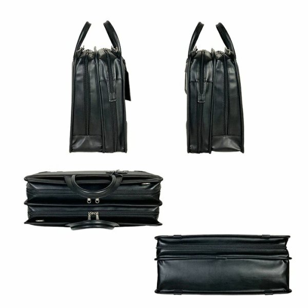 ブリーフケースメンズビジネスバッグ大開き大容量自立式牛革ハンドルフォーマルB4ファイルブランドJ.CHAMILTON010482ルーム防汚撥水大開き営業通勤通学鞄倶楽部