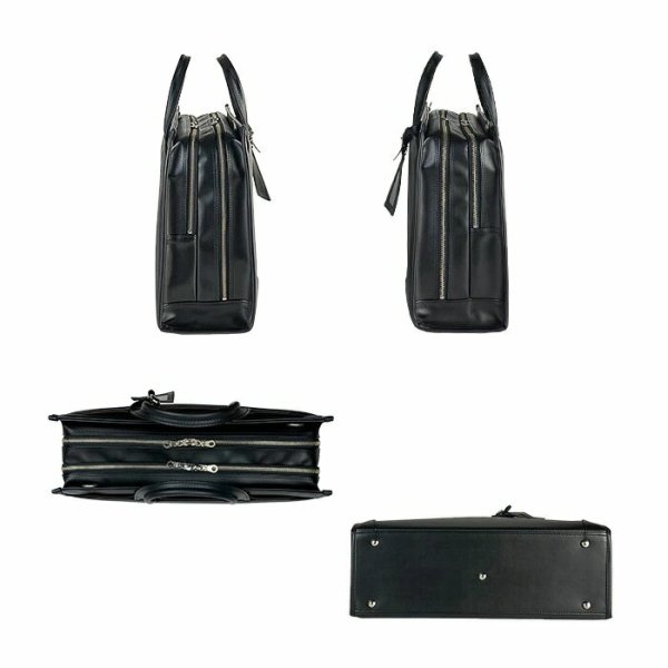 ブリーフケースメンズビジネスバッグ大開き大容量自立式牛革ハンドルフォーマルB4ブランドJ.CHAMILTON010492ルーム防汚撥水大開き営業通勤通学鞄倶楽部