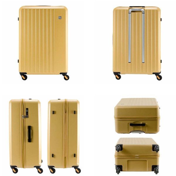 スーツケーストラベルケース軽量68cmLTSAダイヤル式ロック98リッター消音静かブランドFREQUENTERキャリーケースNo:1-2534輪縦型旅行鞄キャリーケースエンドー鞄製