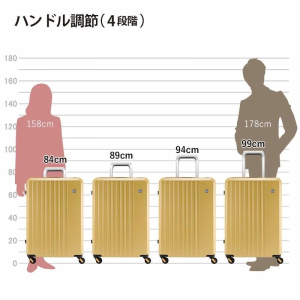 スーツケーストラベルケース軽量68cmLTSAダイヤル式ロック98リッター消音静かブランドFREQUENTERキャリーケースNo:1-2534輪縦型旅行鞄キャリーケースエンドー鞄製