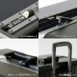 画像7: スーツケース フレーム型 簡単開閉 トラベルケース 軽量 60cm L TSA ダイヤル式ロック 65リッター 消音 静か ブランド FREQUENTER キャリーケース 1-530 4輪 縦型 旅行鞄 エンドー鞄 (7)