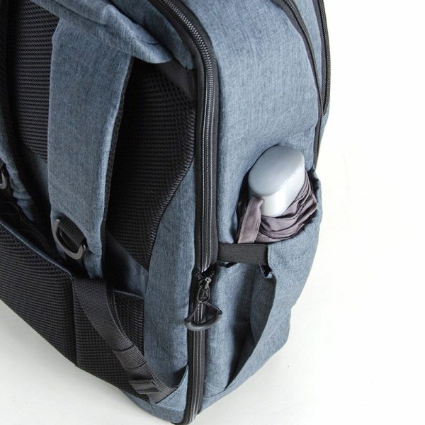画像10: デイバッグ リュックサック バックパック Ｄ－パック モバイルPAD ノートPC対応 マチ幅拡張 ブランド Spasso スパッソ 1-560 キャリーオン対応 トラベルリュック 旅行 通勤 通学 大容量 エンドー鞄 (10)