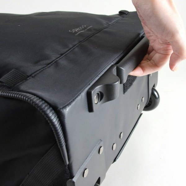 画像6: キャリーバッグ リュックキャリー デイパック キャスター付き バックパック ブランド Spasso スパッソ 1-561 3WAY トラベルバッグ 旅行 出張 修学旅行 中学生 高校生 大容量 エンドー鞄 (6)