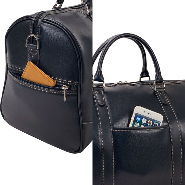 画像10: ボストンバッグ 旅行カバン 2way メンズ レディース ブランド CRADLE RIVER 10458 2泊 3泊 出張 ビジネス トラベル レジャー 日帰り旅行 鞄倶楽部 (10)