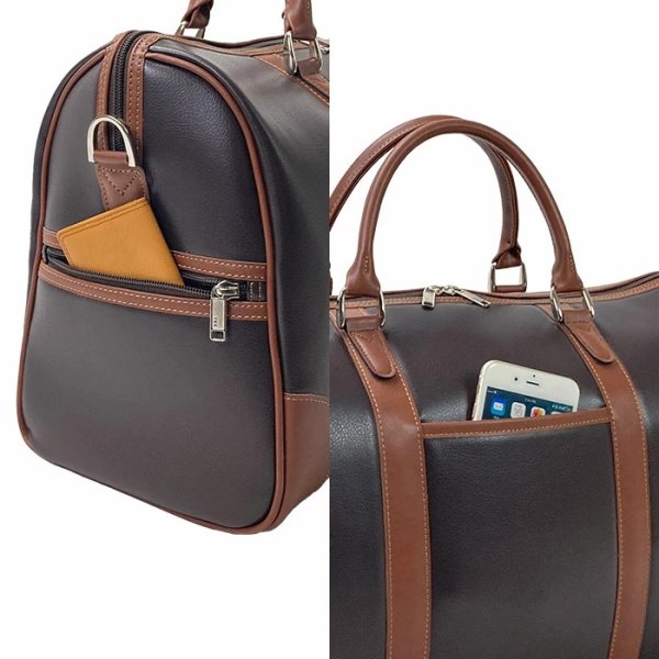 画像9: ボストンバッグ 旅行カバン 2way メンズ レディース ブランド CRADLE RIVER 10459 1泊 2泊 出張 ゴルフ ビジネス ジム レジャー 日帰り旅行 鞄倶楽部 (9)