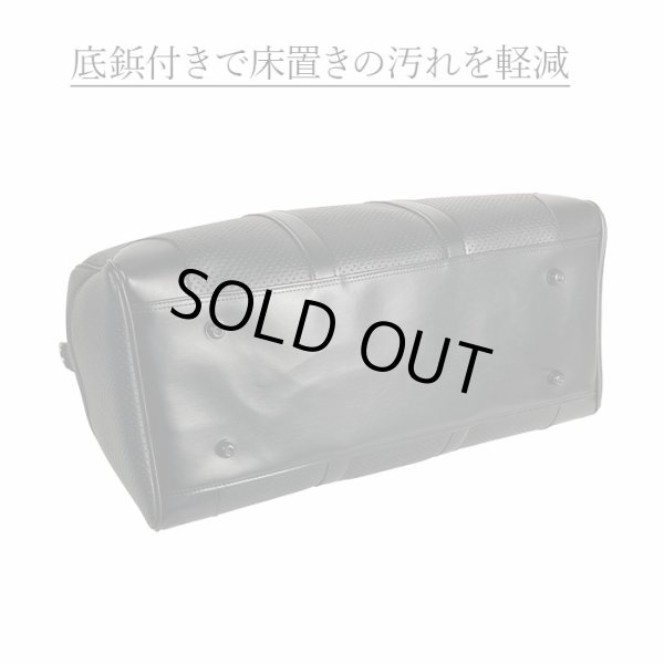 画像12: ボストンバッグ メンズ レディース トラベル 旅行 凹凸加工 レトロ 日本製 ブランド ブレリアス BRELIOUS 10461 ゴルフ 出張 鞄倶楽部 (12)