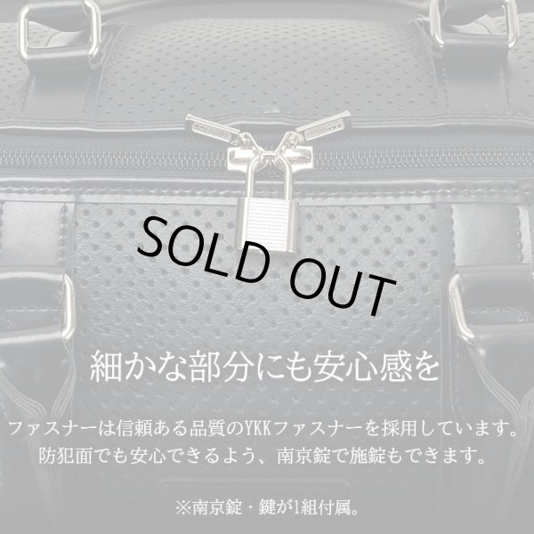 画像6: ボストンバッグ メンズ レディース トラベル 旅行 凹凸加工 レトロ 日本製 ブランド ブレリアス BRELIOUS 10461 ゴルフ 出張 鞄倶楽部 (6)