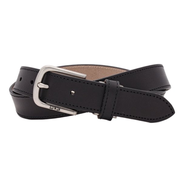 ベルト日本製ブランドEDWINエドウィンカジュアルジーンズウエスタン細目30mmシングルステッチ牛革レザーベルトメンズレディース無地シンプルユニセックスギフトプレゼント