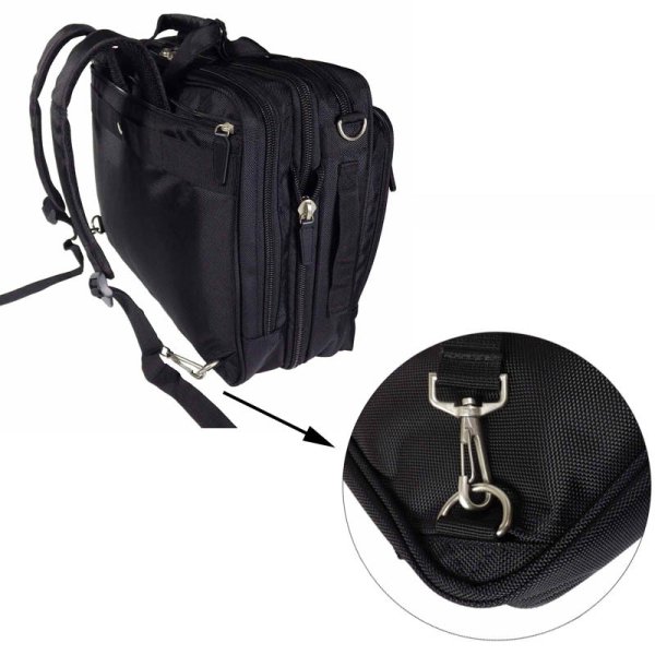 画像11: ビジネスバッグ リュック b4 a4 3Way 大容量 メンズ レディース ノートpc 対応 ブランド Captain Stag キャプテン スタッグ 1222 エキスパンダブル キャリーオン 出張対応 通勤 通学 就活 (11)