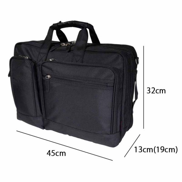 画像17: ビジネスバッグ リュック b4 a4 3Way 大容量 メンズ レディース ノートpc 対応 ブランド Captain Stag キャプテン スタッグ 1222 エキスパンダブル キャリーオン 出張対応 通勤 通学 就活 (17)