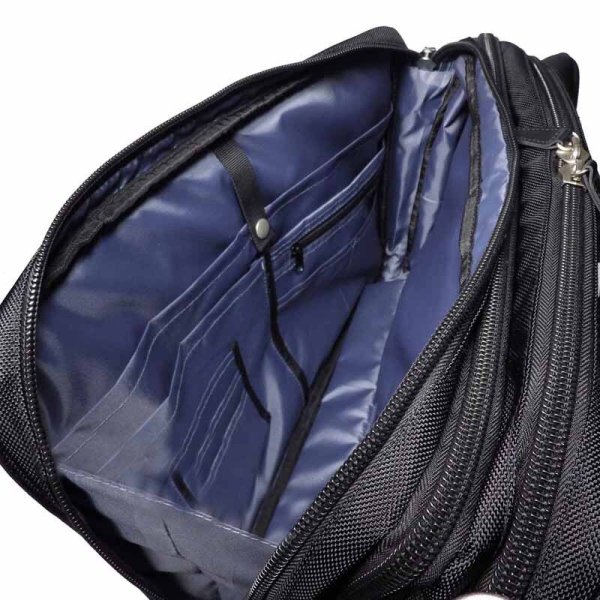 画像7: ビジネスバッグ リュック b4 a4 3Way 大容量 メンズ レディース ノートpc 対応 ブランド Captain Stag キャプテン スタッグ 1222 エキスパンダブル キャリーオン 出張対応 通勤 通学 就活 (7)