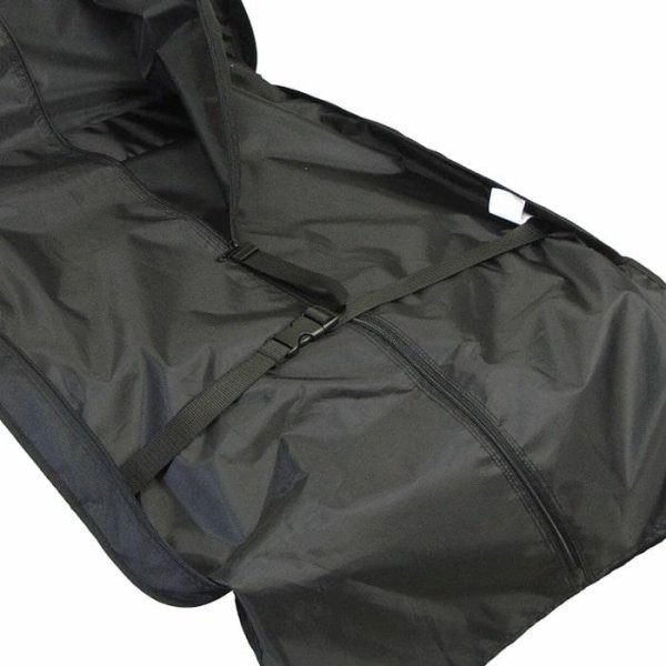 画像6: ガーメントバッグ ハンガーケース 背広入れ メンズ レディース ブランド BLAZER CLUB 13058 スーツ ドレス 持ち運び 衣類収納 ハンガー２本 冠婚葬祭 結婚式 出張 旅行 鞄倶楽部 (6)