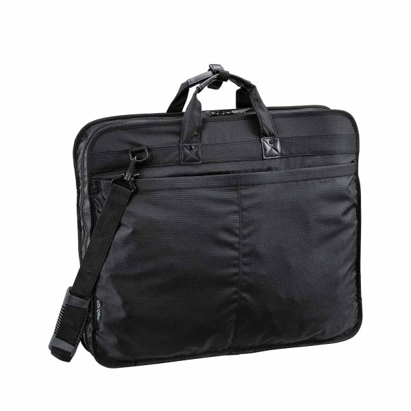 画像12: ガーメントバッグ ハンガーケース 背広入れ メンズ レディース ブランド BLAZER CLUB 13058 スーツ ドレス 持ち運び 衣類収納 ハンガー２本 冠婚葬祭 結婚式 出張 旅行 鞄倶楽部 (12)