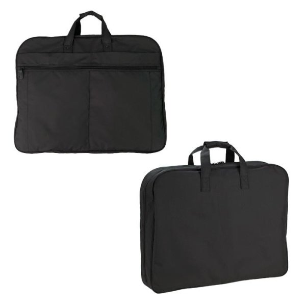 画像7: ガーメントバッグ ハンガーケース 背広入れ メンズ レディース ブランド BLAZER CLUB 13064 スーツ ドレス 持ち運び 衣類収納 ハンガー３本 ３着収納 冠婚葬祭 結婚式 出張 旅行 鞄倶楽部 (7)