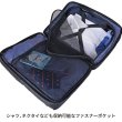画像8: ビジネスリュック ビジネスバッグ メンズ レディース 大容量 2way ブランド CAPTAIN STAG キャプテンスタッグ 1338 マチ幅拡張 エクスパンド機能 手提げ A3サイズ収納可能 A4ノートPC収納 泊出張対応 パソコンバッグ かばん 通勤 通学 (8)