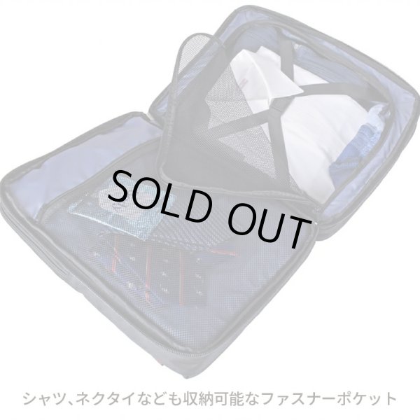 画像8: ビジネスリュック ビジネスバッグ メンズ レディース 大容量 2way ブランド CAPTAIN STAG キャプテンスタッグ 1338 マチ幅拡張 エクスパンド機能 手提げ A3サイズ収納可能 A4ノートPC収納 泊出張対応 パソコンバッグ かばん 通勤 通学 (8)