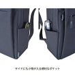 画像10: ビジネスリュック 小さ目 デイバッグ ビジネスバッグ ノートPC対応 A4 大容量 軽量 縦型  CAPTAIN STAG 1339 多機能 Back Pack 通勤 通学 アウトドア アスレチック (10)