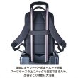 画像11: ビジネスリュック 小さ目 デイバッグ ビジネスバッグ ノートPC対応 A4 大容量 軽量 縦型  CAPTAIN STAG 1339 多機能 Back Pack 通勤 通学 アウトドア アスレチック (11)