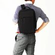 画像3: ビジネスリュック 小さ目 デイバッグ ビジネスバッグ ノートPC対応 A4 大容量 軽量 縦型  CAPTAIN STAG 1339 多機能 Back Pack 通勤 通学 アウトドア アスレチック (3)
