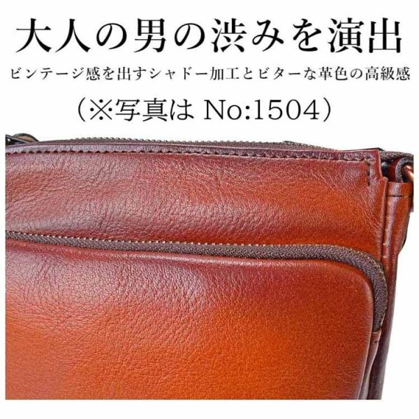 ショルダーバッグ牛革レザー手付き肩掛け国産豊岡製メンズレディースアンティーク調シャドー加工小さめ縦型フォーマルブランドGEMBASIC15052Wayショルダー本革ブラウンお出掛け冠婚葬祭旅行外出