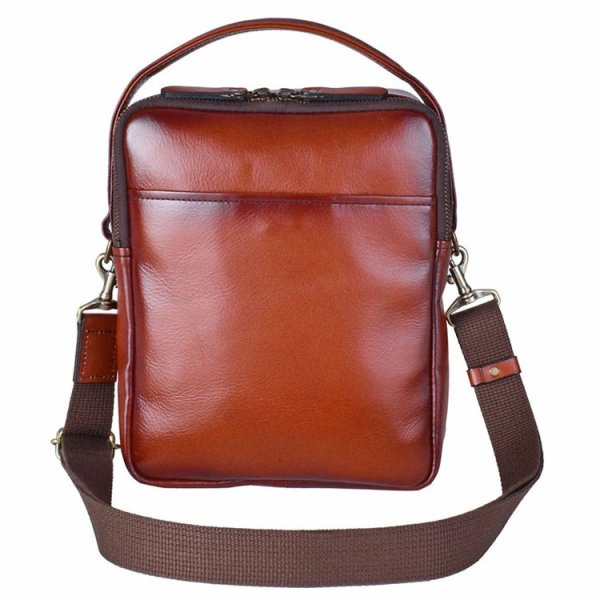 ショルダーバッグ牛革レザー手付き肩掛け国産豊岡製メンズレディースアンティーク調シャドー加工小さめ縦型フォーマルブランドGEMBASIC15052Wayショルダー本革ブラウンお出掛け冠婚葬祭旅行外出