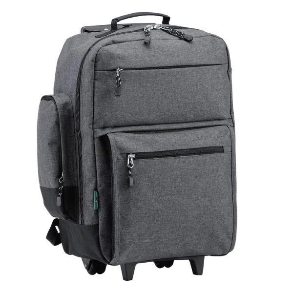 画像18: キャリーバッグ リュックキャリー デイパック キャスター付き 大容量 46L バックパック 杢調 ブランド BLAZER CLUB 15178 3WAY トラベルバッグ 旅行 出張 修学旅行 クラブ活動 (18)