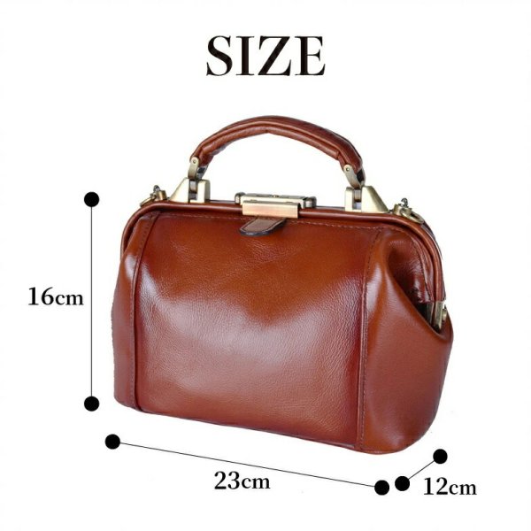 ダレスバッグセカンドポーチショルダーバッグ小さめ牛革レザー手付き肩掛け国産豊岡製メンズレディースアンティーク調シャドー加工ブランドGEMBASIC15222Way本革ブラウンお出掛け冠婚葬祭旅行外出