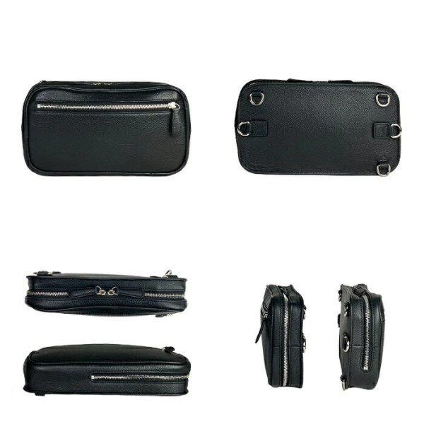 ショルダーバッグボディーバッグメンズレディースリアルレザーブランドHAMILTONGrandeur164664WAYお散歩お出掛けSDGsLWG認証レザー鞄倶楽部