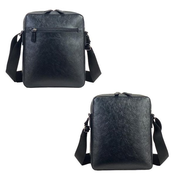 画像13: ショルダーバッグ フォーマル カジュアル 軽量 メンズ レディース ブランド HAMILTON 16476 B5対応 防滴 防汚 縦型 肩掛け 旅行 お散歩 お出掛け 通勤 鞄倶楽部 (13)