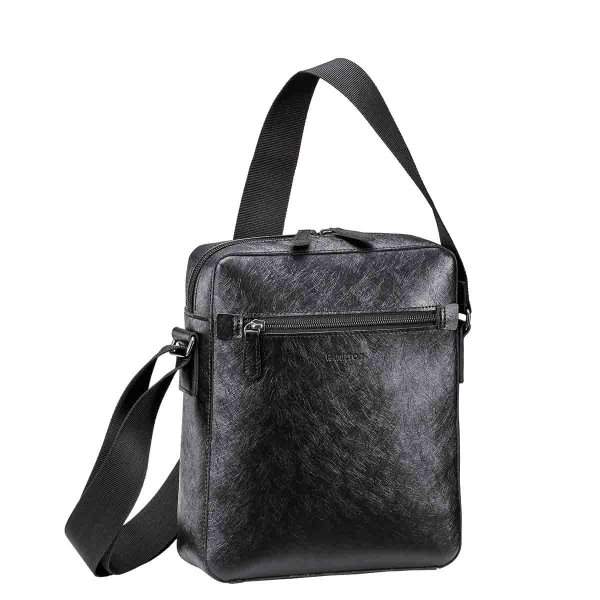 画像2: ショルダーバッグ フォーマル カジュアル 軽量 メンズ レディース ブランド HAMILTON 16476 B5対応 防滴 防汚 縦型 肩掛け 旅行 お散歩 お出掛け 通勤 鞄倶楽部 (2)