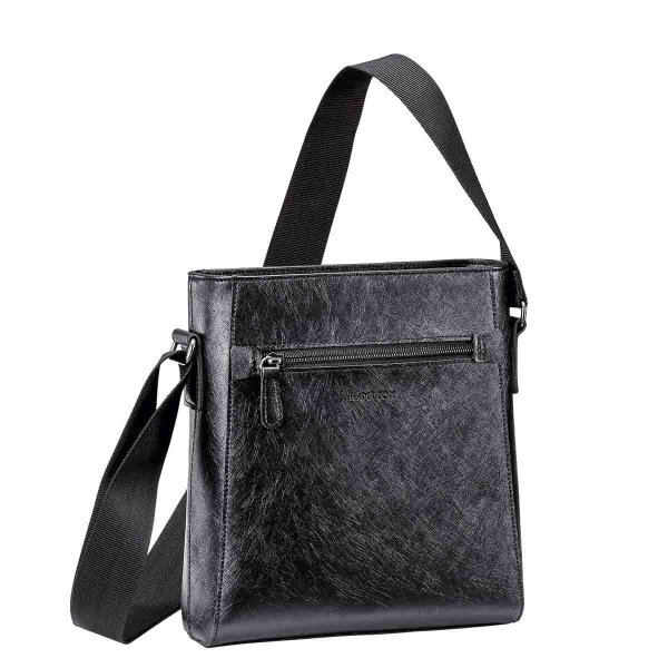 画像2: ショルダーバッグ フォーマル カジュアル 軽量 メンズ レディース ブランド HAMILTON 16477 A5対応 防滴 防汚 縦型 肩掛け 旅行 お散歩 お出掛け 通勤 鞄倶楽部 (2)