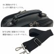 画像10: ショルダーバッグ 軽量 縦型 肩掛け メンズ ブランド ANDY HAWARD 16482 B5用紙サイズ収納 手持ちバンドル 黒 ２層 2WAY 冠婚葬祭 通勤 外出 鞄倶楽部 (10)