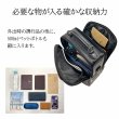 画像4: ショルダーバッグ 軽量 縦型 肩掛け メンズ ブランド ANDY HAWARD 16482 B5用紙サイズ収納 手持ちバンドル 黒 ２層 2WAY 冠婚葬祭 通勤 外出 鞄倶楽部 (4)