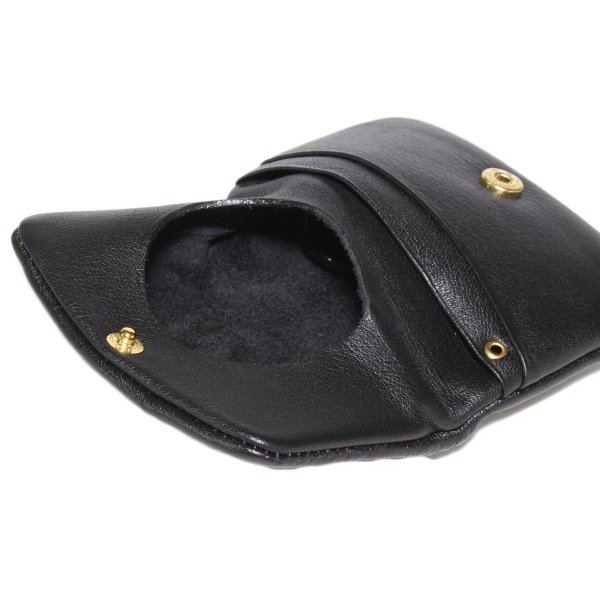 日本製牛革小銭入れコインケースレザーカード収納二つ折り小銭入れお散歩お買い物近場のお出掛けギフトプレゼントお祝い