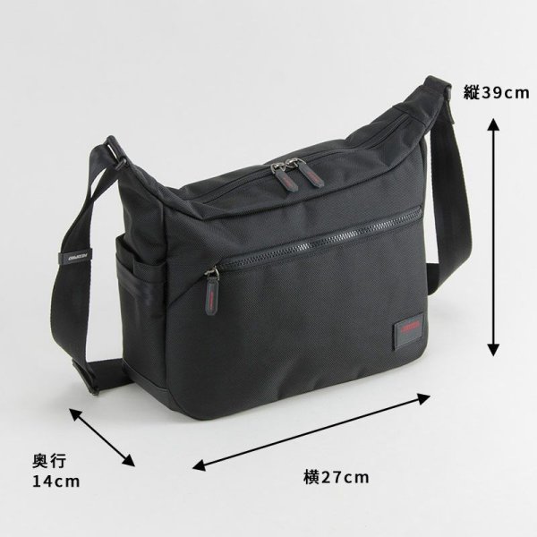 ショルダーバッグメンズトラベルショルダーブランドNEOPROネオプロ2-113ループテープキーハーネスボトルポケット旅行お出掛けお散歩船型軽量エンドー鞄