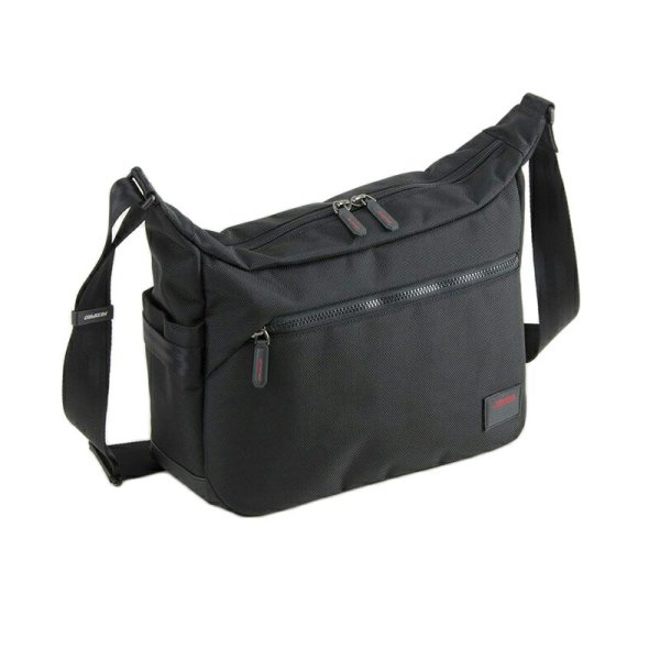 ショルダーバッグメンズトラベルショルダーブランドNEOPROネオプロ2-113ループテープキーハーネスボトルポケット旅行お出掛けお散歩船型軽量エンドー鞄