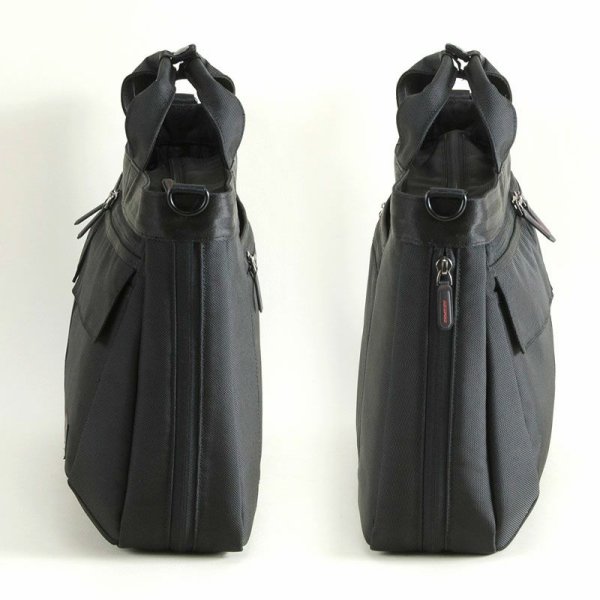 画像11: ビジネスバッグ トートバッグ ブリーフケース メンズ レディース ブランド NEOPRO RED POINT ネオプロ 2-120 使い易いトートタイプ ノートPC モバイル 対応 底マチ拡張 A4 通勤 通学 就活 エンドー鞄 (11)