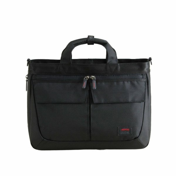 画像2: ビジネスバッグ トートバッグ ブリーフケース メンズ レディース ブランド NEOPRO RED POINT ネオプロ 2-120 使い易いトートタイプ ノートPC モバイル 対応 底マチ拡張 A4 通勤 通学 就活 エンドー鞄 (2)