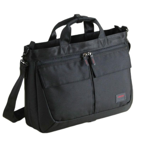 画像3: ビジネスバッグ トートバッグ ブリーフケース メンズ レディース ブランド NEOPRO RED POINT ネオプロ 2-120 使い易いトートタイプ ノートPC モバイル 対応 底マチ拡張 A4 通勤 通学 就活 エンドー鞄 (3)