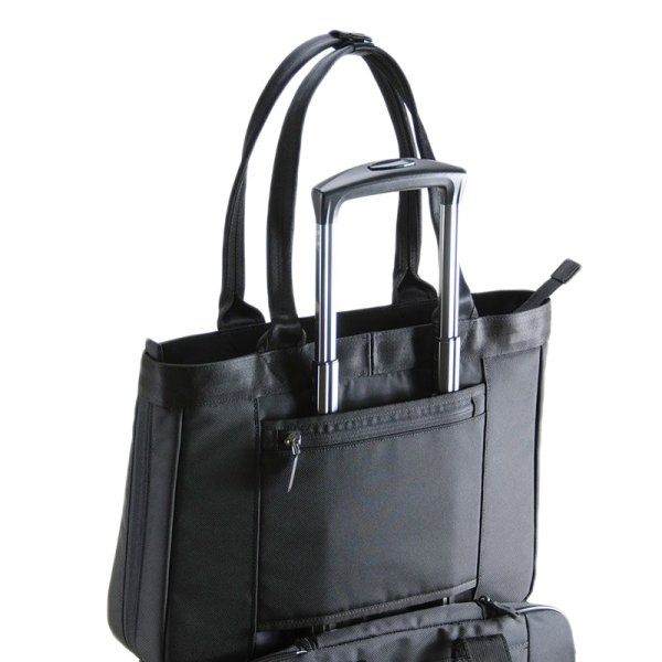 画像9: ビジネスバッグ トートバッグ ブリーフケース メンズ レディース ブランド NEOPRO RED POINT ネオプロ 2-121 使い易いトートタイプ ノートPC モバイル 対応 底マチ拡張 A4 通勤 通学 就活 エンドー鞄 (9)