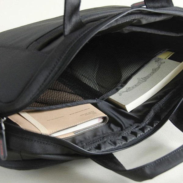 画像7: ビジネスバッグ ブリーフケース メンズ レディース ブランド NEOPRO RED POINT ネオプロ 2-122 ノートPC モバイル 対応 底マチ拡張 A4 通勤 通学 就活 エンドー鞄 (7)