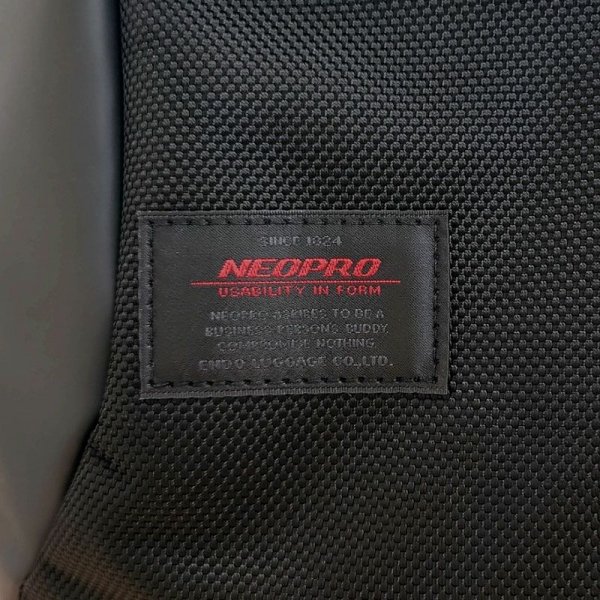 画像6: ビジネスリュック Ｄーバッグ ビジネスバッグ 薄マチ メンズ レディース ノートPC モバイル 対応 ブランド NEOPRO REDPOINT ネオプロ 2-123 自転車 通勤 通学 軽量 多機能 エンドー鞄 (6)