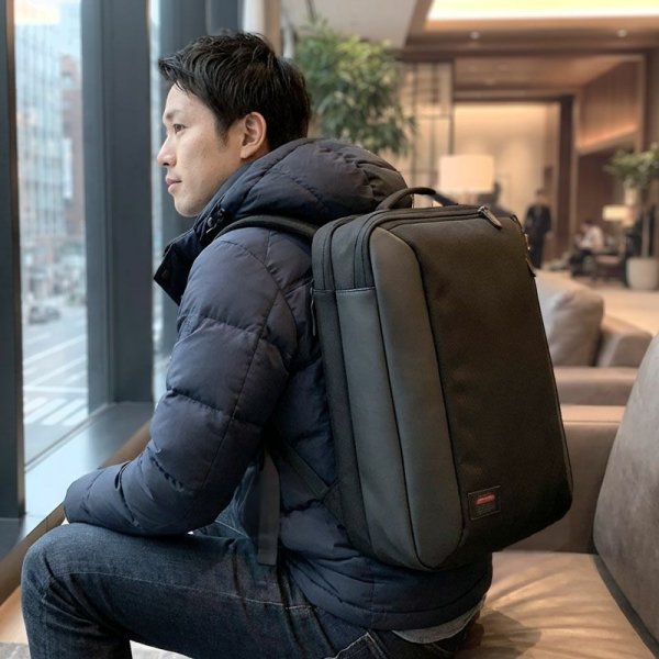 画像4: ビジネスリュック Ｄーバッグ ビジネスバッグ 3Way ワイド設計 メンズ レディース ノートPC モバイル 対応 ブランド NEOPRO REDPOINT ネオプロ 2-125 自転車 通勤 通学 軽量 多機能 エンドー鞄 (4)