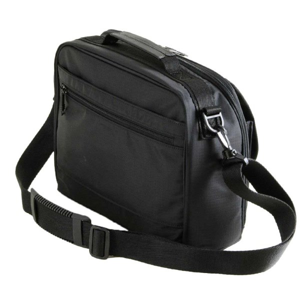 画像3: ショルダーバッグ メンズ ブランド FARVIS RIP ファービス 2-191 撥水加工 軽量 高耐久 カメラバッグ 旅行 お出掛け お散歩 横型 エンドー鞄 (3)