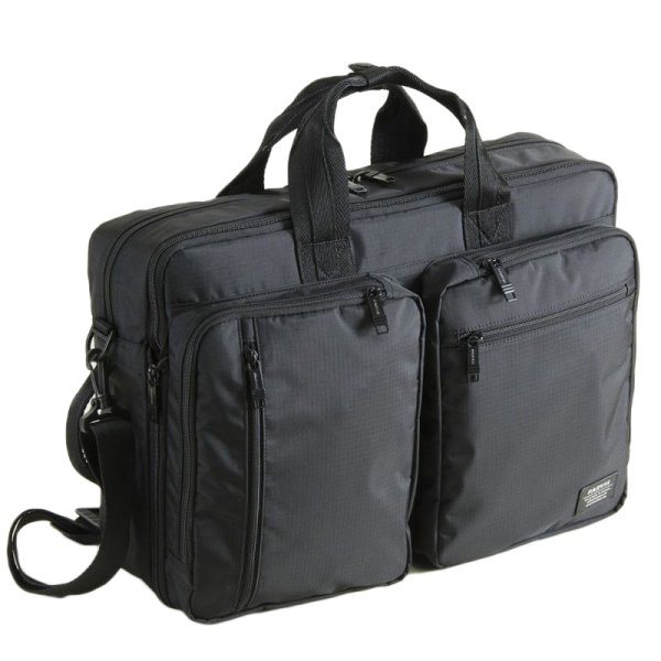 画像2: ビジネスバッグ L ブリーフケース メンズ レディース 大容量 多機能 ブランド FARVIS RIP ファービス リップ 3wayバック 2-196 マチ幅拡張 エクスパンダブル機能 A4 ノートPC モバイル 出張対応 通勤 通学 就活 エンドー鞄 (2)