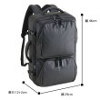 画像20: ビジネスリュック スクエアバックパック ブランド NEOPRO COMMUTE LIGHT 2-355 縦型 2Way 防滴 防汚 タブレット ノートPC 対応 ビジネスバッグ 軽量 通勤 通学 就活 エンドー鞄 (20)