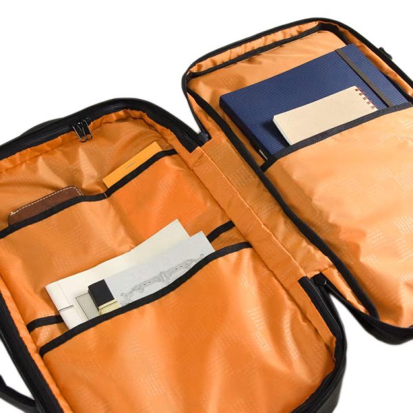 画像8: ビジネスリュック スクエアバックパック ブランド NEOPRO COMMUTE LIGHT 2-355 縦型 2Way 防滴 防汚 タブレット ノートPC 対応 ビジネスバッグ 軽量 通勤 通学 就活 エンドー鞄 (8)