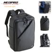 画像1: ビジネスリュック スクエアバックパック ブランド NEOPRO COMMUTE LIGHT 2-356 縦型 2Way 防滴 防汚 タブレット ノートPC 対応 ビジネスバッグ 軽量 通勤 通学 就活 エンドー鞄 (1)